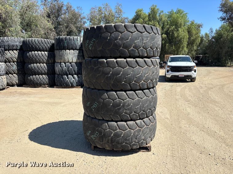 image for item ER7616 (4) Bridgestone VJT 20.5R25 tires