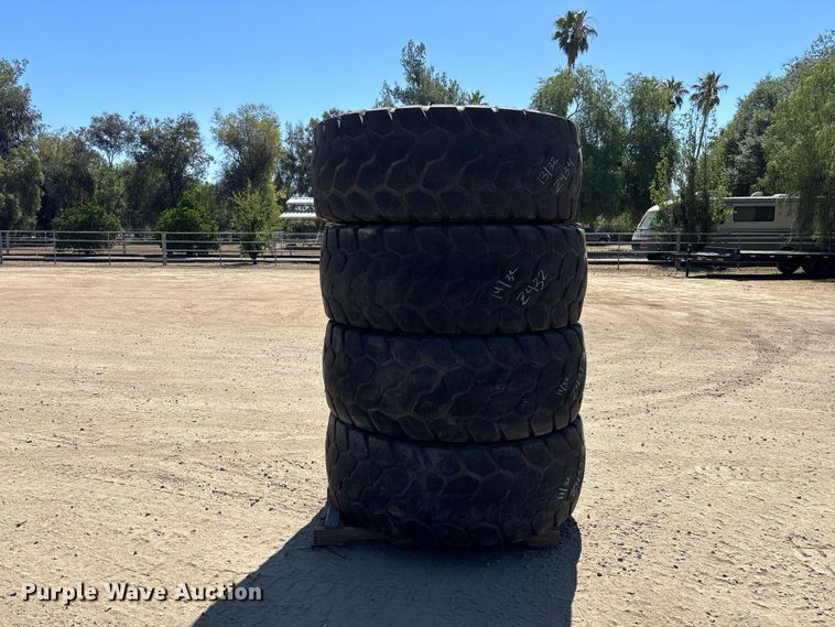 image for item ER7616 (4) Bridgestone VJT 20.5R25 tires