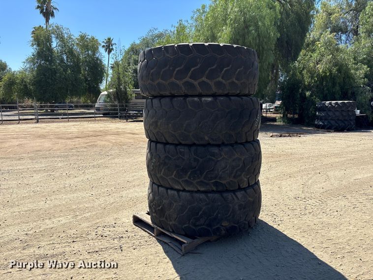 image for item ER7616 (4) Bridgestone VJT 20.5R25 tires