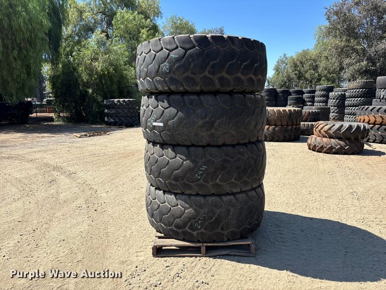 image for item ER7616 (4) Bridgestone VJT 20.5R25 tires