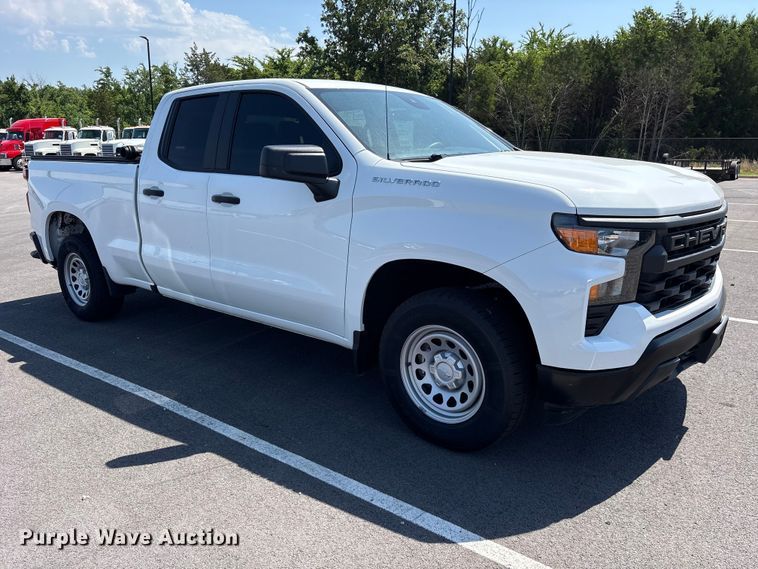 image for item ET2088 2023 Chevrolet Silverado 1500 Ext. Cab pickup truck