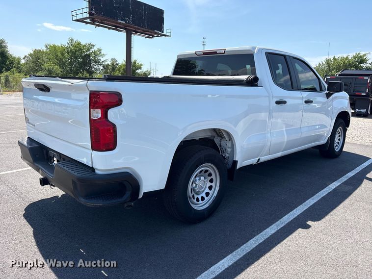image for item ET2088 2023 Chevrolet Silverado 1500 Ext. Cab pickup truck