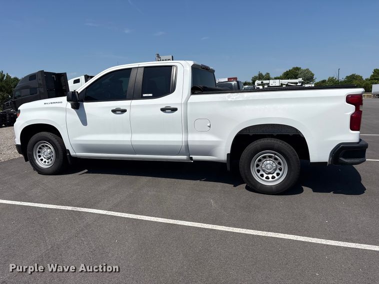 image for item ET2088 2023 Chevrolet Silverado 1500 Ext. Cab pickup truck