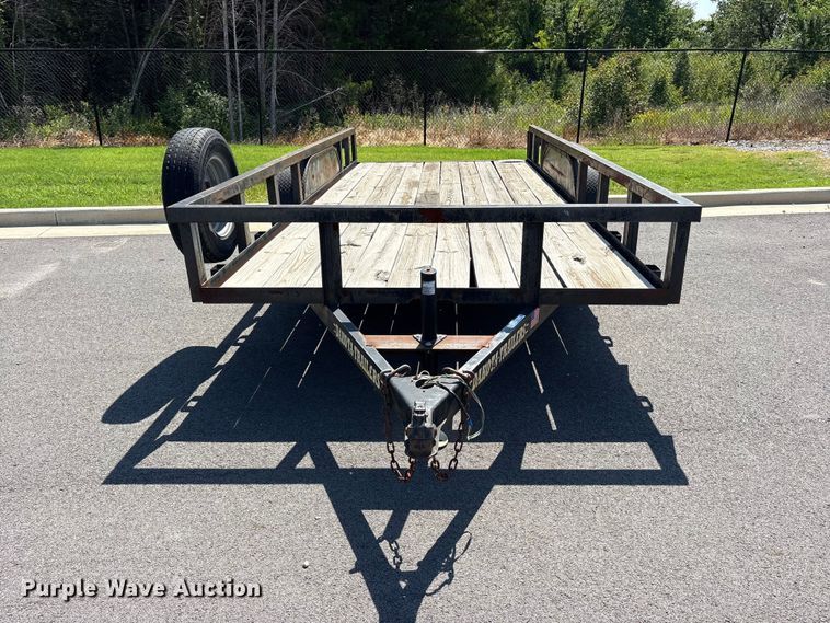 image for item ET2092 2015 Dakota utility trailer