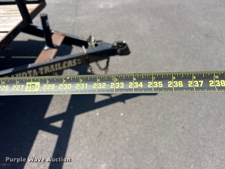 image for item ET2092 2015 Dakota utility trailer