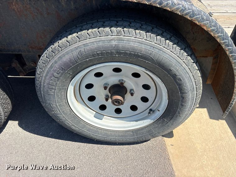 image for item ET2092 2015 Dakota utility trailer