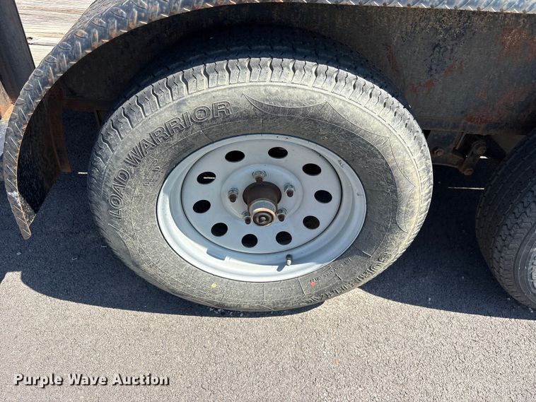 image for item ET2092 2015 Dakota utility trailer
