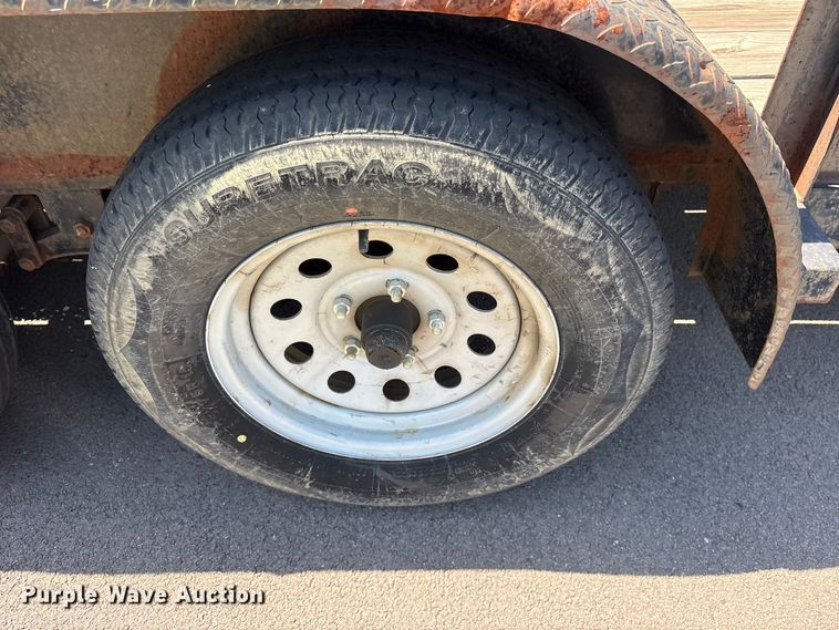 image for item ET2092 2015 Dakota utility trailer