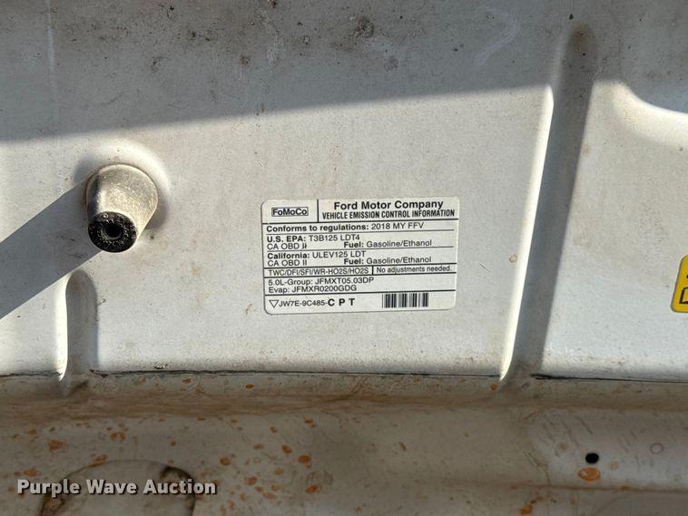 image for item ET6114 2018 Ford F150 XL Ext. Cab pickup truck