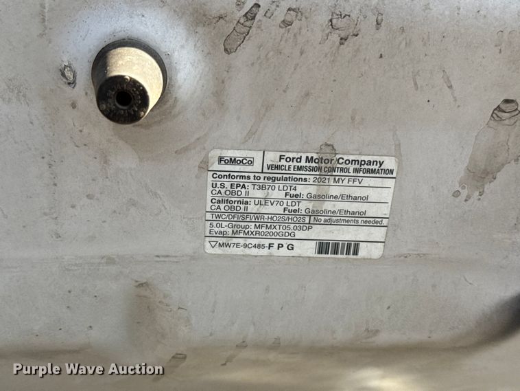 image for item ET6115 2021 Ford F150 XL Ext. Cab pickup truck