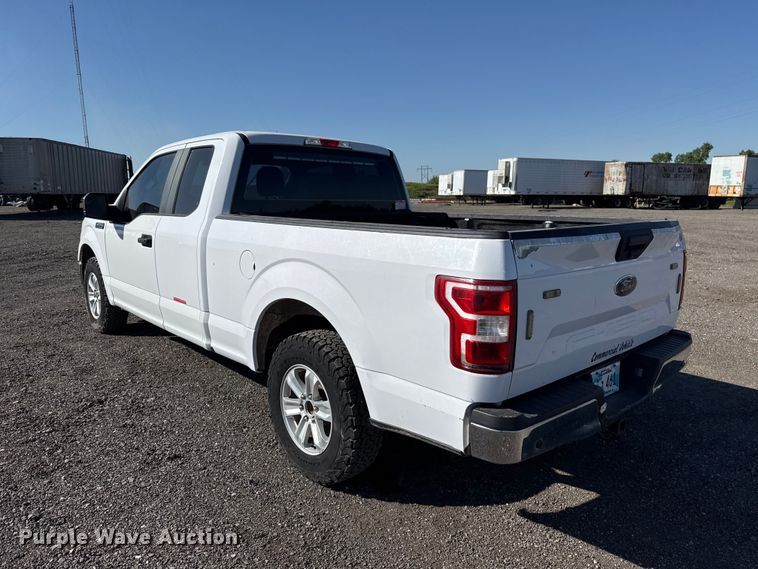image for item ET6118 2018 Ford F150 XL Ext. Cab pickup truck