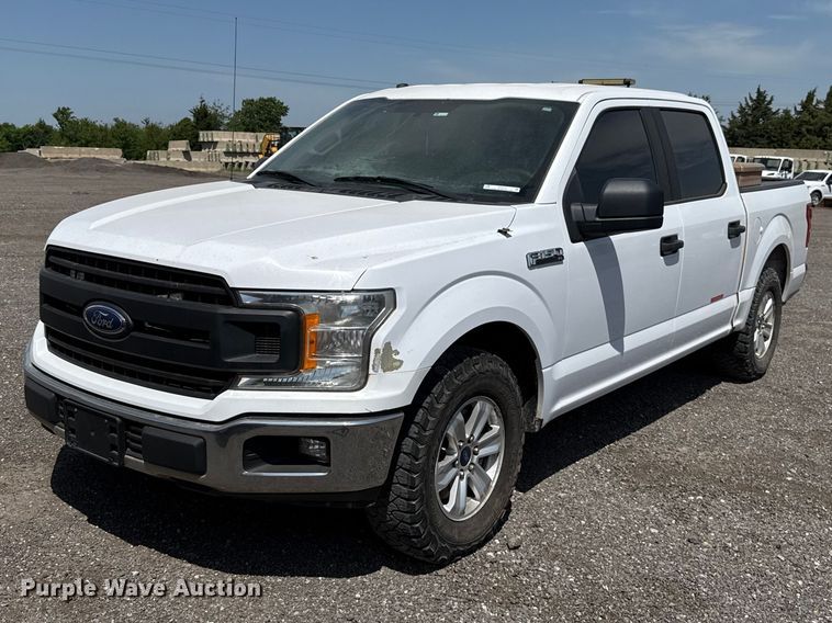 2018 Ford F150 XL Crew Cab pickup truck