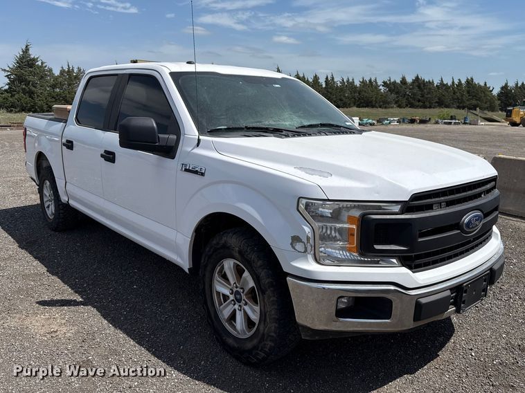 image for item ET6121 2018 Ford F150 XL Crew Cab pickup truck