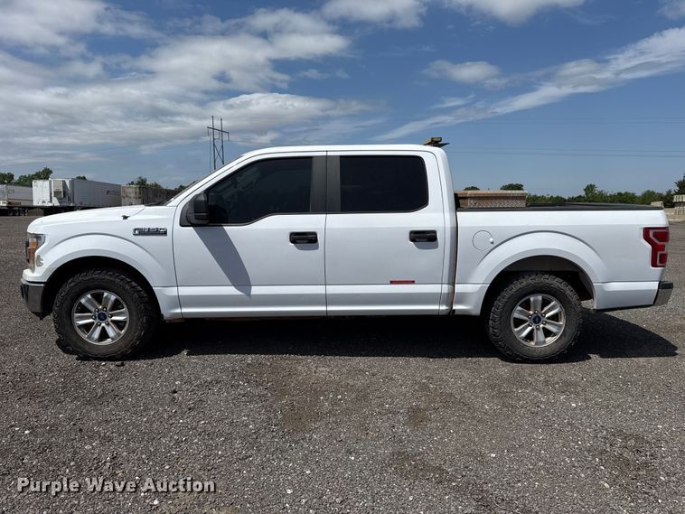 image for item ET6121 2018 Ford F150 XL Crew Cab pickup truck