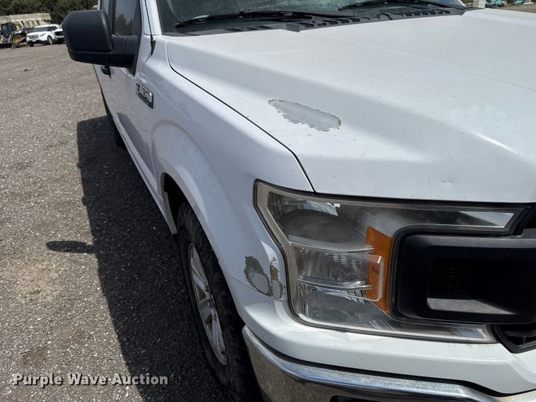 image for item ET6121 2018 Ford F150 XL Crew Cab pickup truck