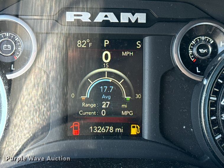 image for item ET6124 2023 RAM 1500 Big Horn Crew Cab pickup truck
