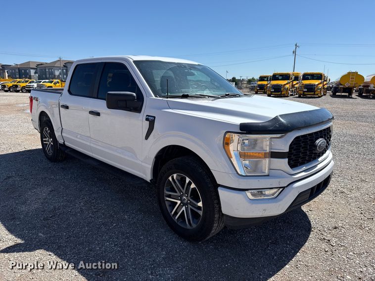image for item ET6126 2021 Ford F150 STX Crew Cab pickup truck