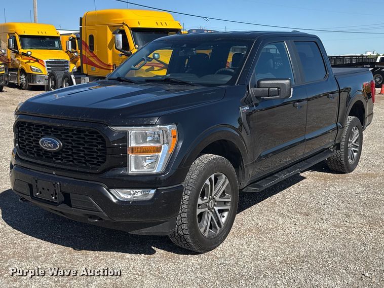 image for item ET6127 2021 Ford F150  Crew Cab pickup truck