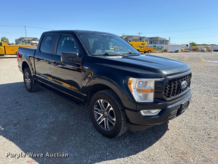 image for item ET6127 2021 Ford F150  Crew Cab pickup truck