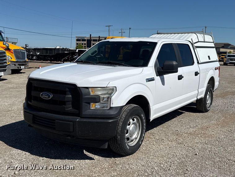 2017 Ford F150 Super Crew Crew Cab pickup truck