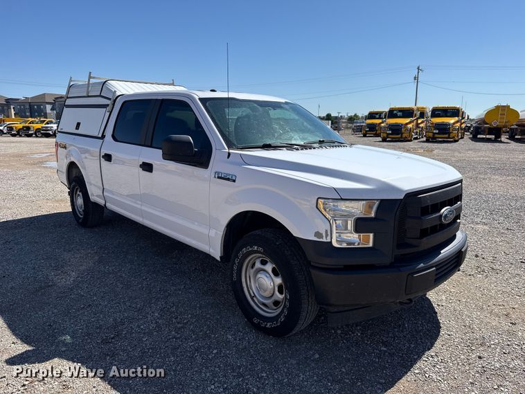 image for item ET6134 2017 Ford F150 Super Crew Crew Cab pickup truck