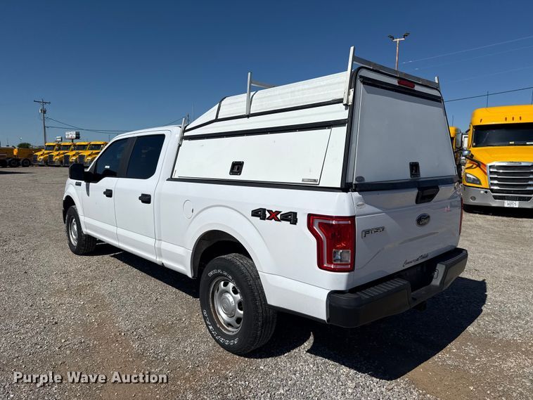 image for item ET6134 2017 Ford F150 Super Crew Crew Cab pickup truck