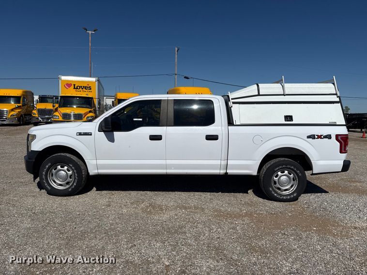 image for item ET6134 2017 Ford F150 Super Crew Crew Cab pickup truck