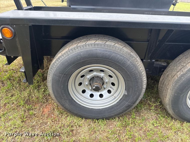 image for item ET6170 2023 Belshe WB14 equipment trailer