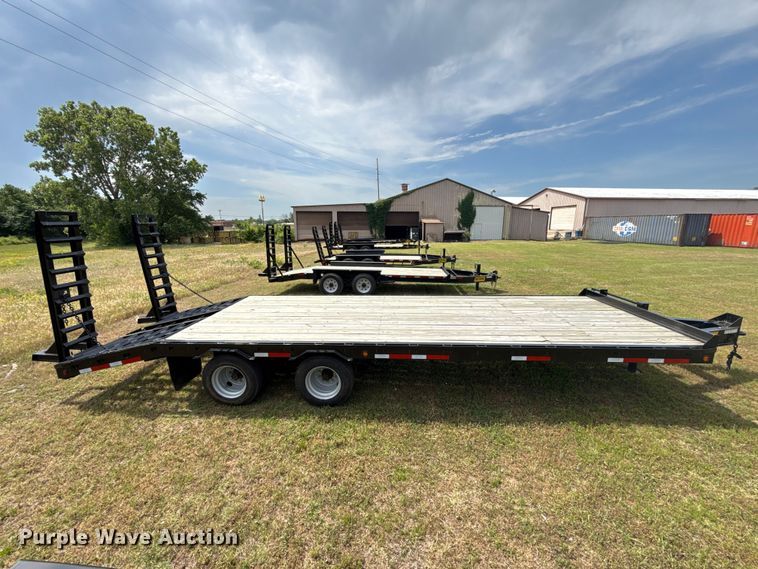 image for item ET6172 2024 Belshe DT255 equipment trailer