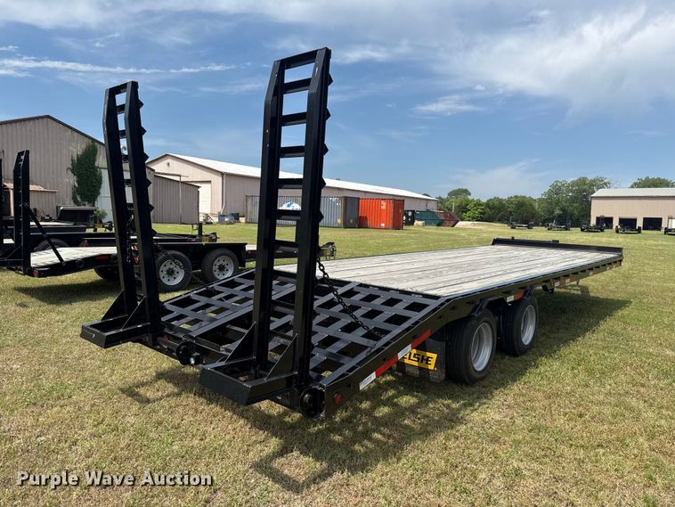 image for item ET6172 2024 Belshe DT255 equipment trailer