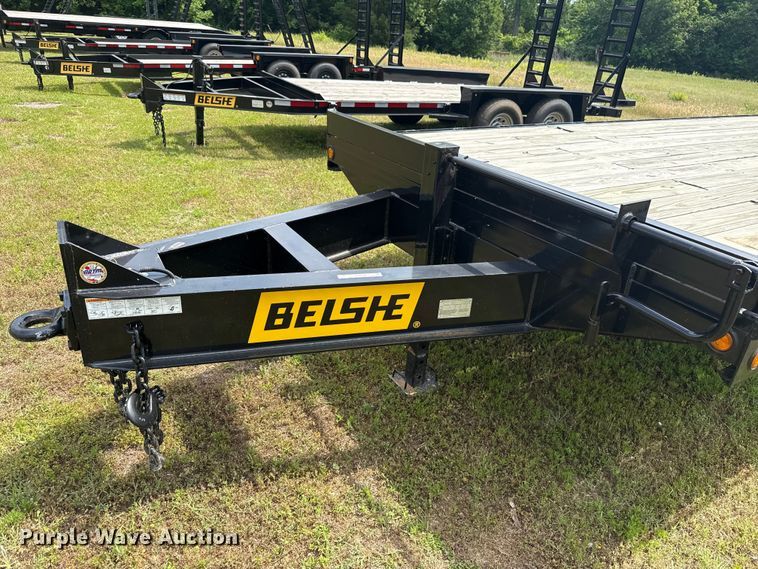image for item ET6172 2024 Belshe DT255 equipment trailer