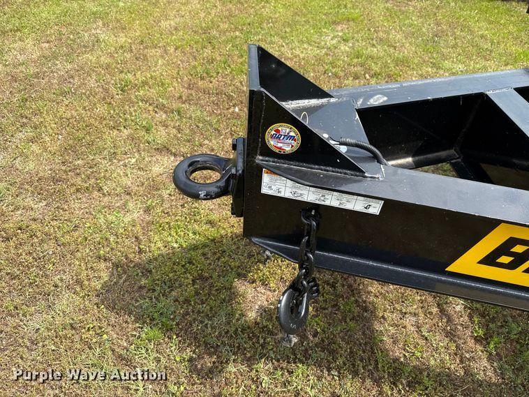 image for item ET6172 2024 Belshe DT255 equipment trailer