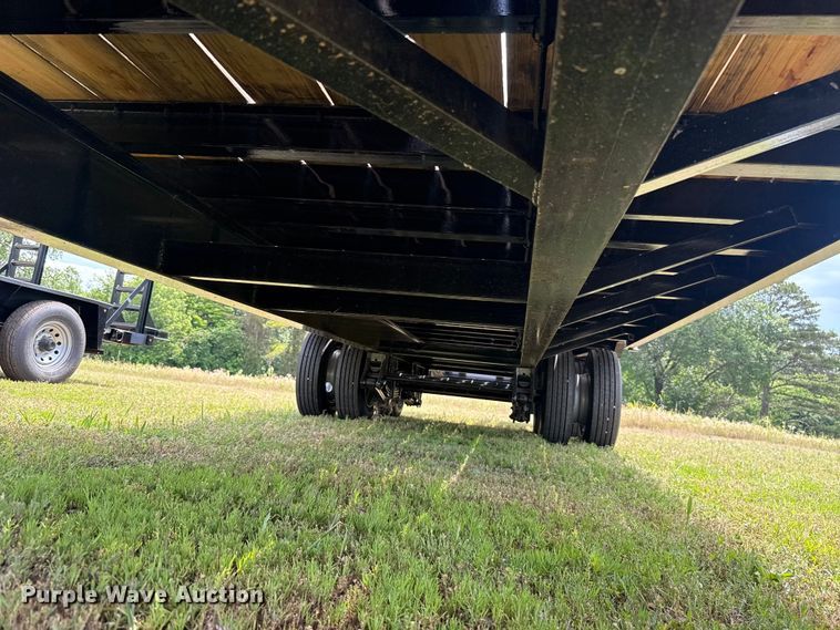 image for item ET6172 2024 Belshe DT255 equipment trailer