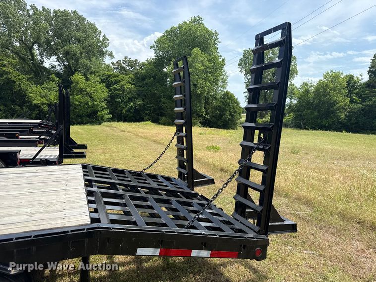 image for item ET6172 2024 Belshe DT255 equipment trailer