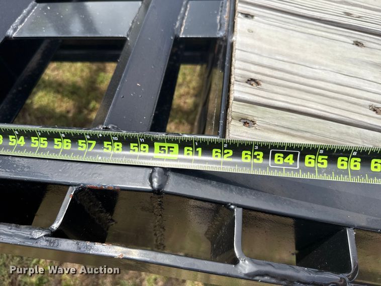 image for item ET6172 2024 Belshe DT255 equipment trailer