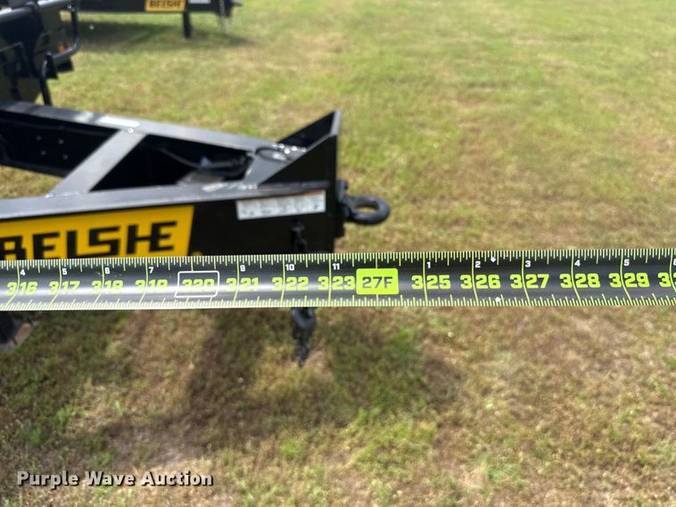 image for item ET6172 2024 Belshe DT255 equipment trailer