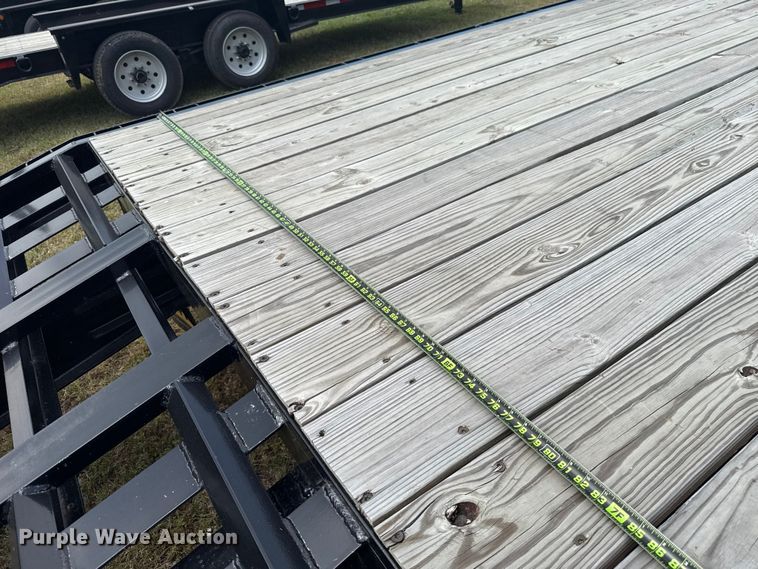 image for item ET6172 2024 Belshe DT255 equipment trailer