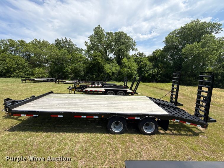 image for item ET6176 2024 Belshe DT255 equipment trailer