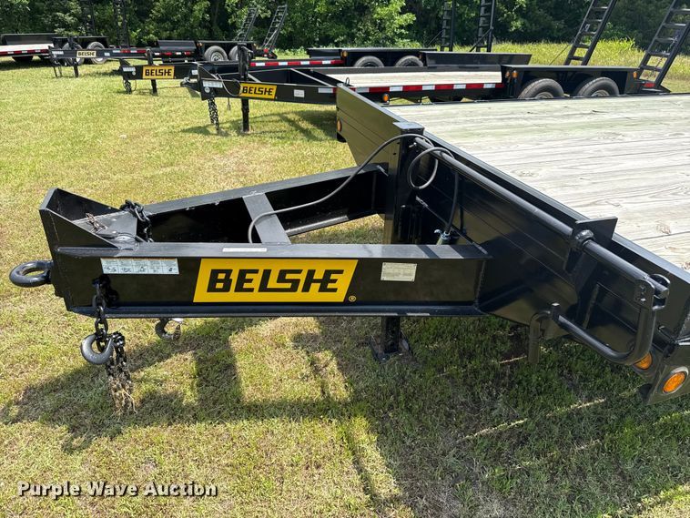 image for item ET6176 2024 Belshe DT255 equipment trailer