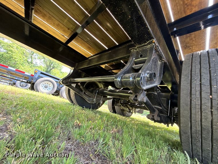 image for item ET6176 2024 Belshe DT255 equipment trailer