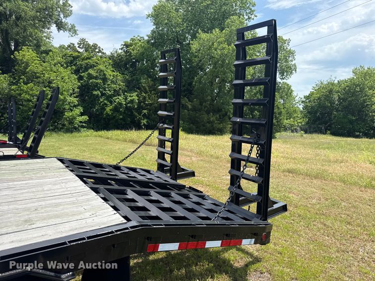 image for item ET6176 2024 Belshe DT255 equipment trailer