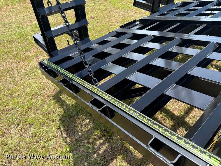 image for item ET6176 2024 Belshe DT255 equipment trailer