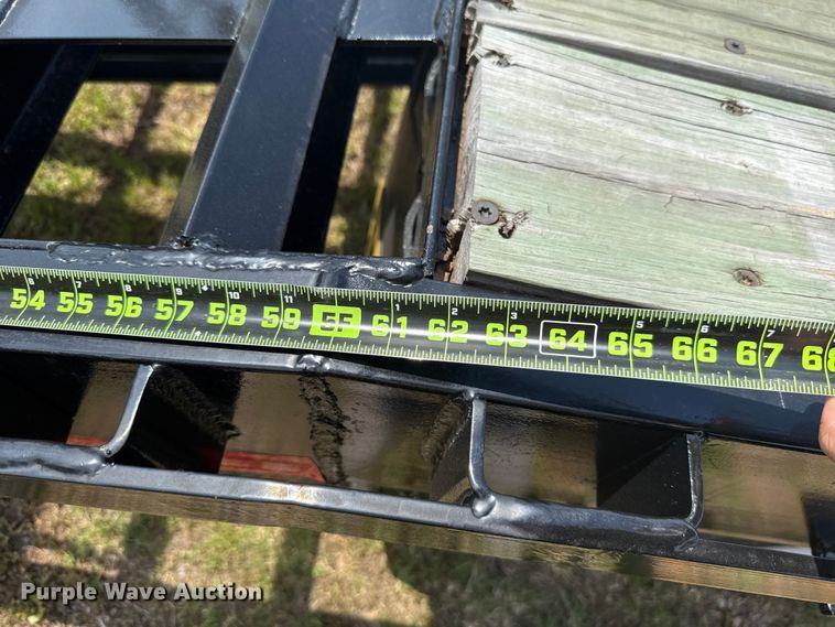 image for item ET6176 2024 Belshe DT255 equipment trailer
