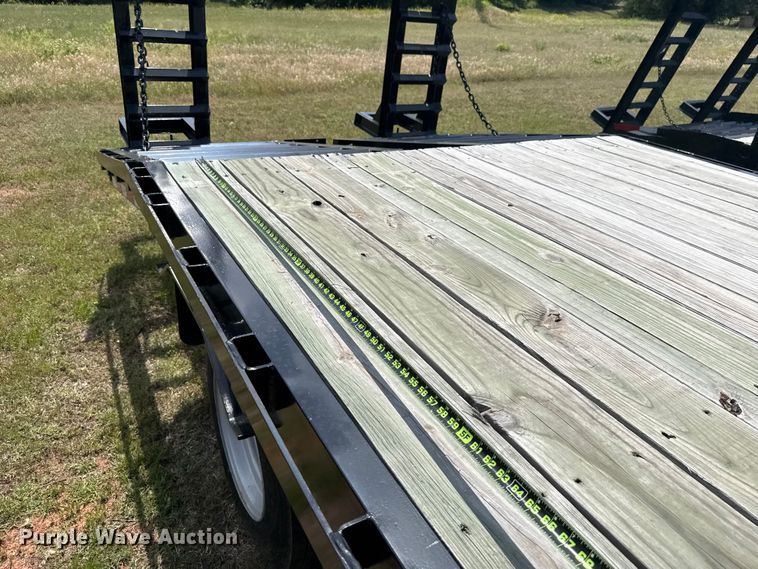 image for item ET6176 2024 Belshe DT255 equipment trailer