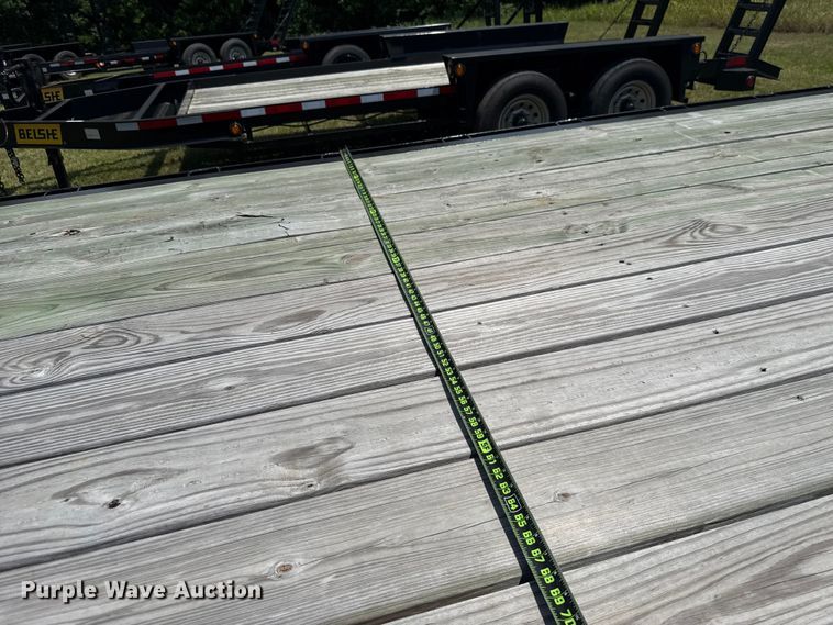 image for item ET6176 2024 Belshe DT255 equipment trailer