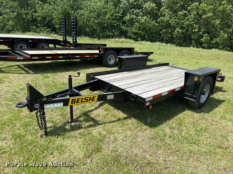 image for item ET6183 2024 Belshe WB-1 tilt deck equipment trailer