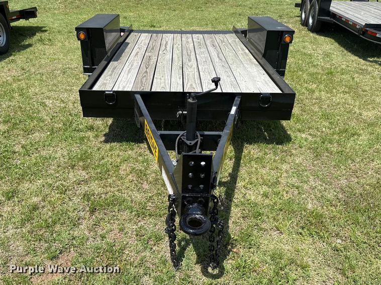 image for item ET6183 2024 Belshe WB-1 tilt deck equipment trailer