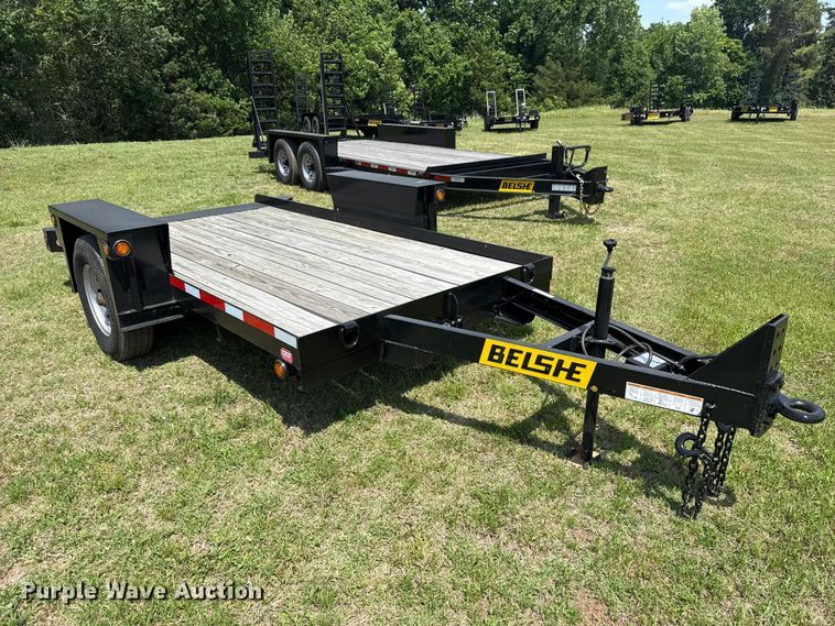 image for item ET6183 2024 Belshe WB-1 tilt deck equipment trailer
