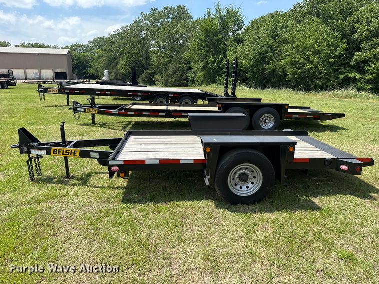 image for item ET6183 2024 Belshe WB-1 tilt deck equipment trailer
