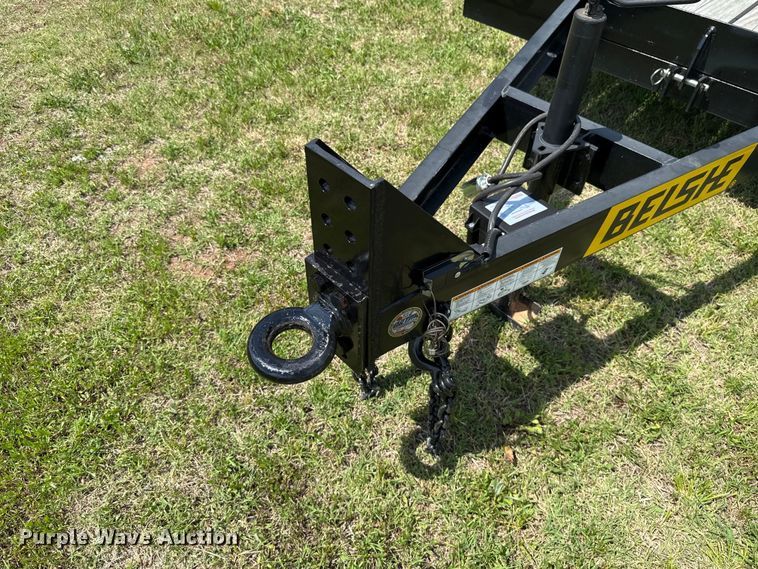 image for item ET6183 2024 Belshe WB-1 tilt deck equipment trailer